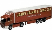 Scania . Semi-remorque "James Irlam & sons LTD" 1/64