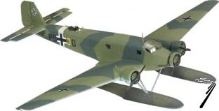 Divers . Junkers JU52/3MG5E (Floatplane) Luftwaffe 1/72