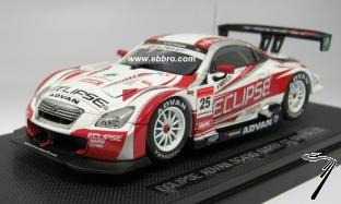 Lexus SC430 GT500 #25 eclipse  1/43