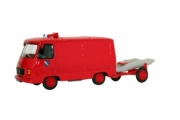 Peugeot . Essonne Sapeur Pompier plongeur avec zodiac 1/43