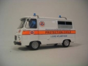 Peugeot . Protection civile Loire Atlantique 1/43