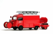 Citroen . Pompiers d'Herrlisheim + Motopompe 1/43