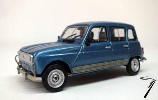 Renault . GTL bleu mtallis 1/43