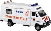 Renault . Ambulance protection civile 1/43