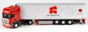 Scania . Semi chereau  transport JH Mesguen Baballes 1/43