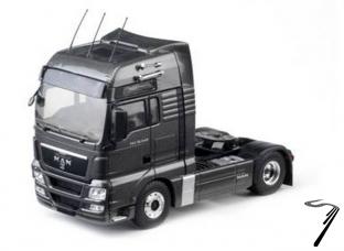 Man . Tracteur Noir 