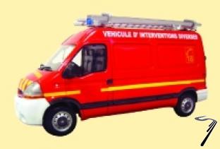 Renault . V�hicule d'interventions diverses 1/43
