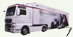 Man TGX XXL Sauber version n�2 TGX XXL Sauber version n�2 1/43