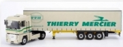 Renault . 3 Tautliner "Transports Thierry Mercier" 1/43