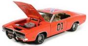 Dodge Charger G&eacute;n&eacute;ral LEE Sh&eacute;rif fais-moi peur G&eacute;n&eacute;ral LEE Sh&eacute;rif fais-moi peur 1/18