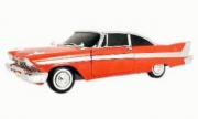 Plymouth Fury Christine  orange Christine  orange 1/18