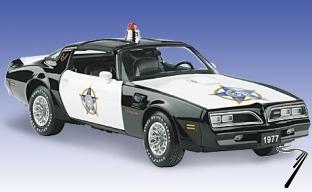 Pontiac . Transam police 1/24