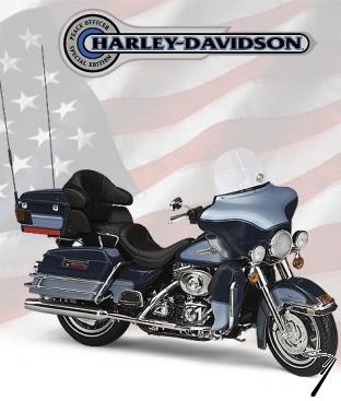 Harley Davidson Ultra classic Peace office  1/10