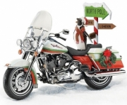 Harley Davidson Road king Christmas  1/10