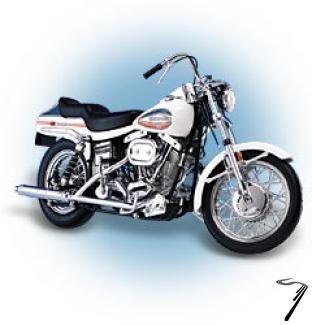 Harley Davidson Super glide  1/24