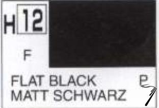 Divers H12 10ml Noir Mat H12 10ml Noir Mat autre