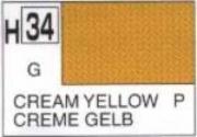 Divers H34 10ml Jaune crème brillant H34 10ml Jaune crème brillant autre