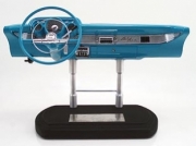 Chevy Bel air tableau de bord bleu Bel air tableau de bord bleu 1/6