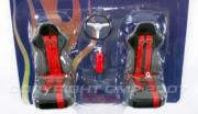 Divers Set de 2 si&egrave;ges racing  1/18
