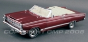 Ford . cabriolet Burgundy 1/18
