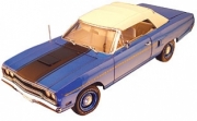 Plymouth . Roadrunner bleu 1/18
