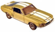 Ford Mustang GT Hard Top vert avec bandes blanches GT Hard Top vert avec bandes blanches 1/43