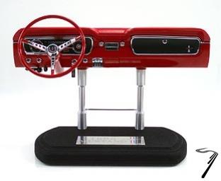 Ford Mustang Tableau de bord rouge Tableau de bord rouge 1/6