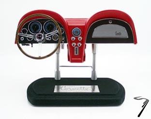 Chevrolet Corvette Dashboard red Dashboard red 1/6