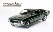 Ford Mustang GT Fastback "Bullit Steve Mac Queen" GT Fastback Bullit Steve Mac Queen 1/18