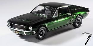 Ford Mustang GT Fastback du film Bullit - Edition chrome GT fastback  1/18