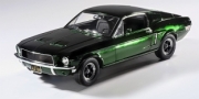 Ford Mustang GT Fastback du film Bullit - Edition chrome GT fastback  1/18