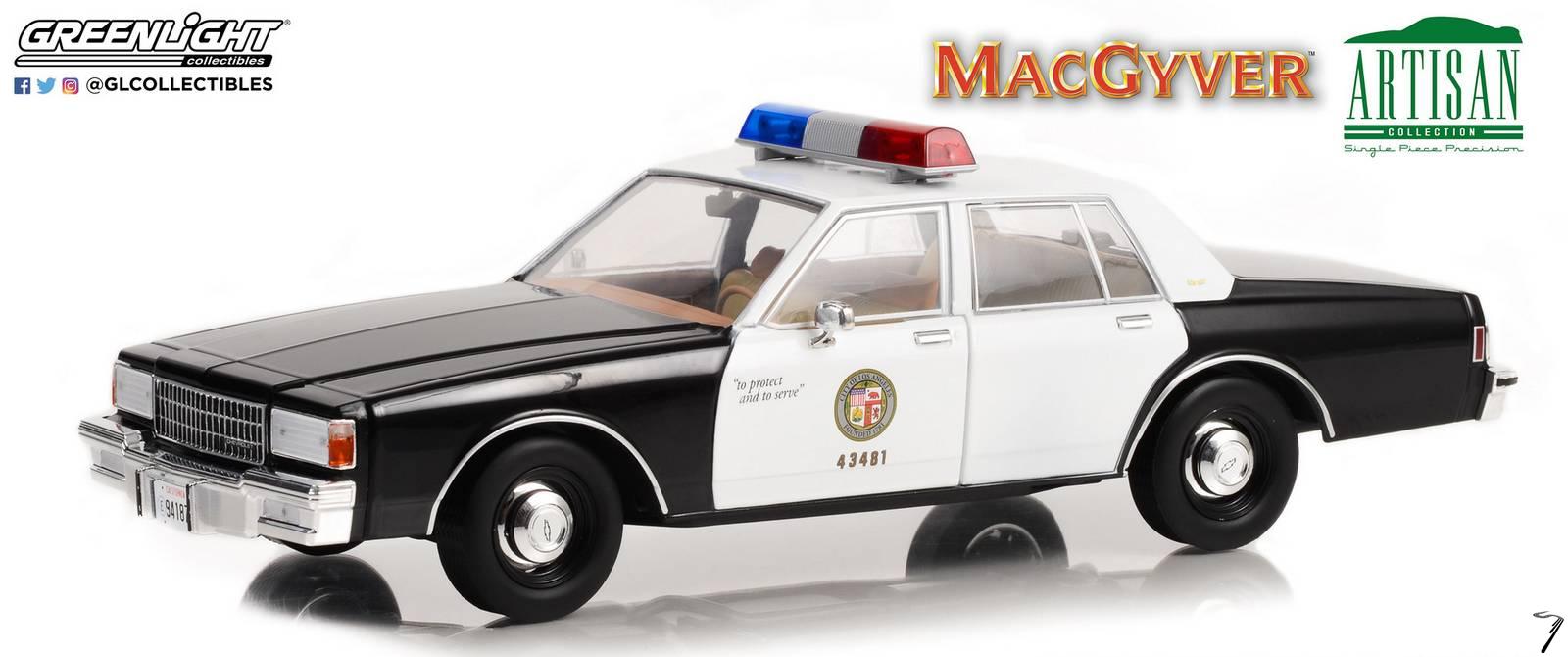 Chevrolet . Los Angeles Police  - Mac Gyver 1/18