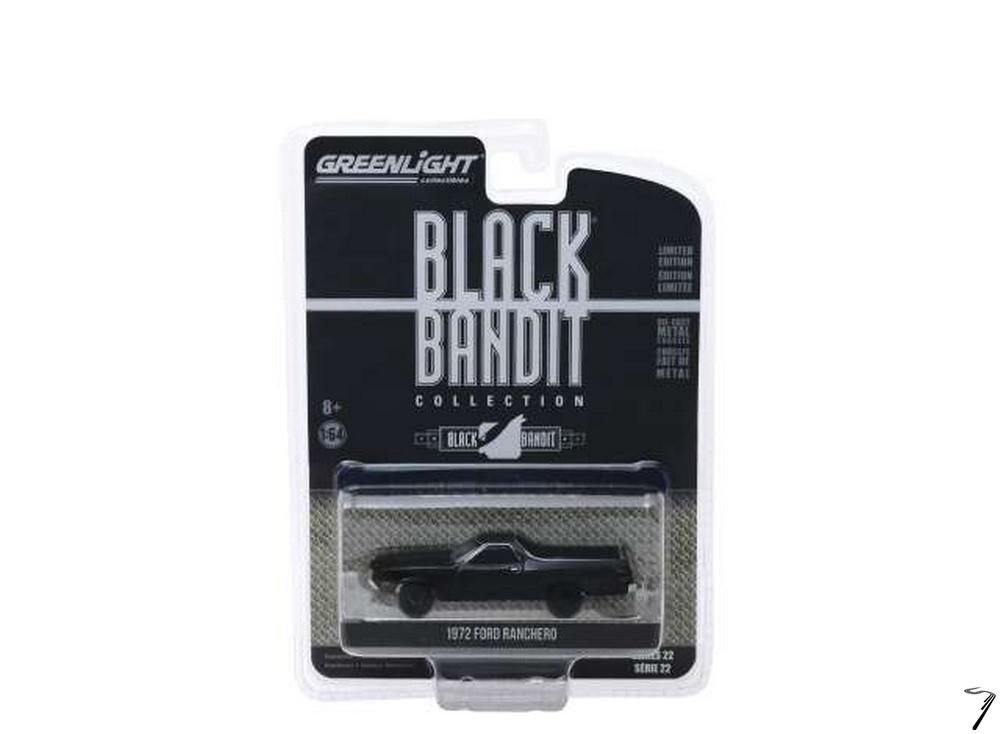 Ford . black bandit series 22, noir 1/64