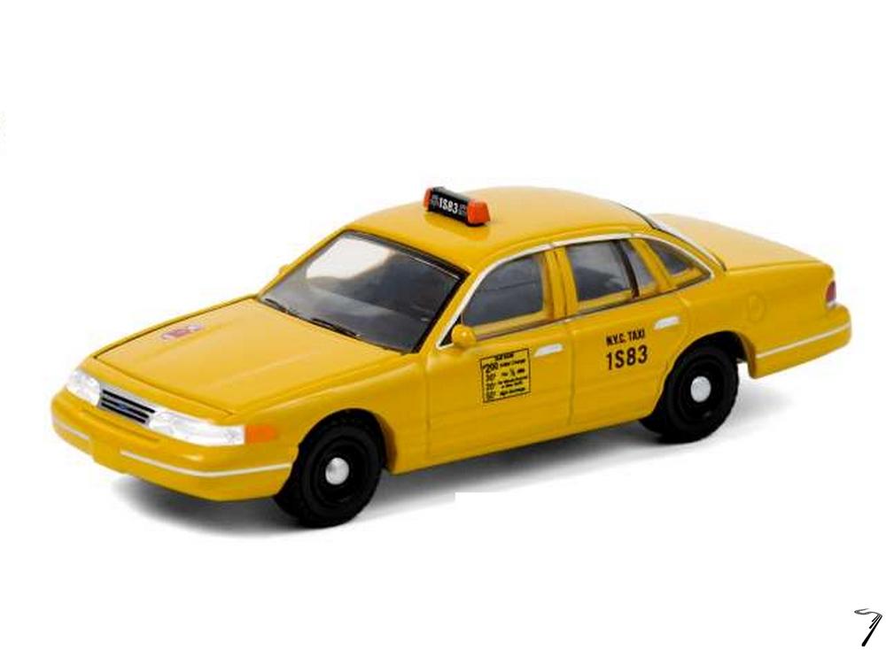 Ford . Victoria NYC Taxi, jaune 1/64