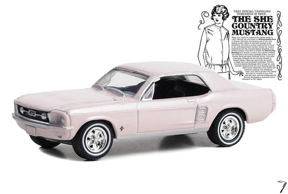 Ford Mustang She Country Special - Bill Goodro Ford Denver Colorado - bermuda sand She Country Special - Bill Goodro Ford Denver Colorado - bermuda sand 1/64