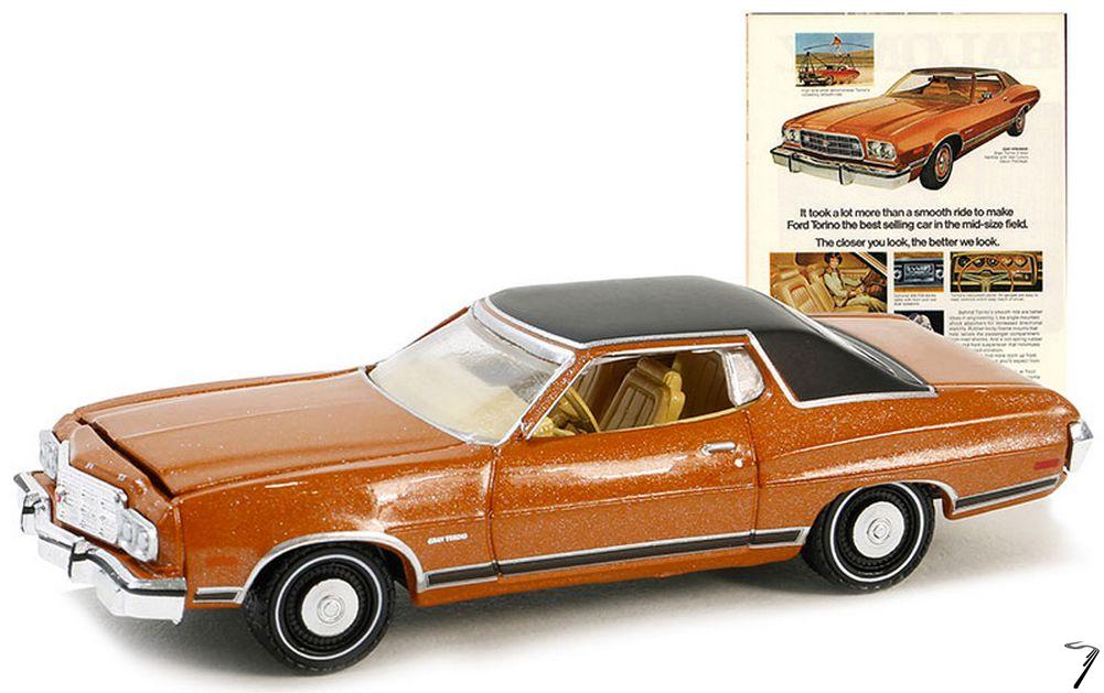 Ford Gran Torino Vintage ad cars Vintage ad cars 1/64