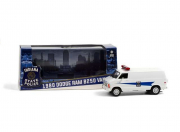 Dodge . Ram b250 van indiana state police, white 1/43