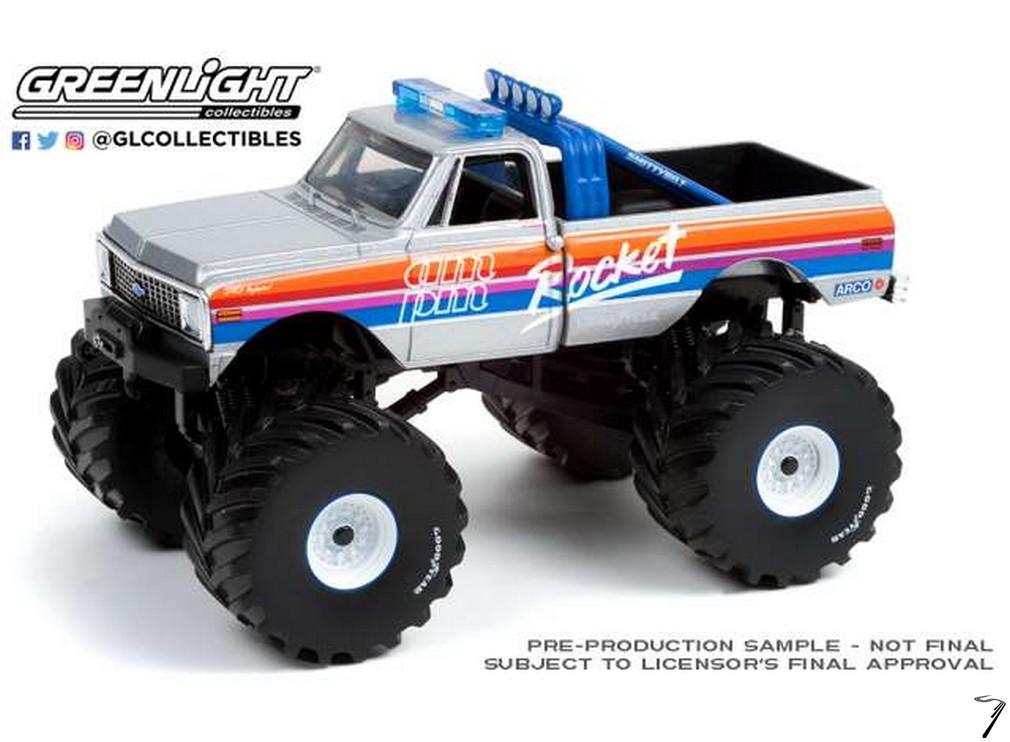 Chevrolet . K-10 Monster Truck Rocket - Kings of Crunch Series 4 1/43