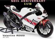 Yamaha YZR-M1 d&eacute;co GP Valence   1/10
