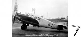 Divers . Deutsche Luft Hansa Junkers F.13 � D1  1/87
