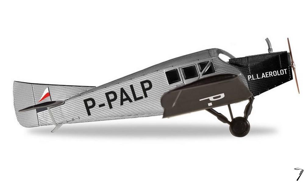 Divers . Junkers F13 Aerolot Polska Linia Lotnicza 1/87