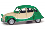 Citroen . Charleston vert / beige 1/87