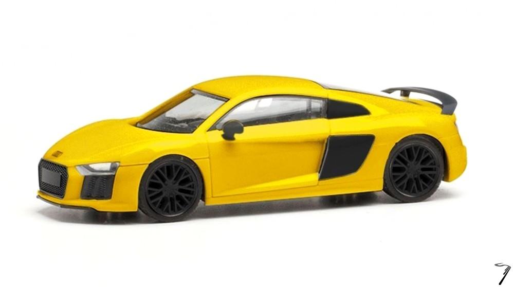 Audi R8 V10 Plus Jaune V10 Plus Jaune 1/87