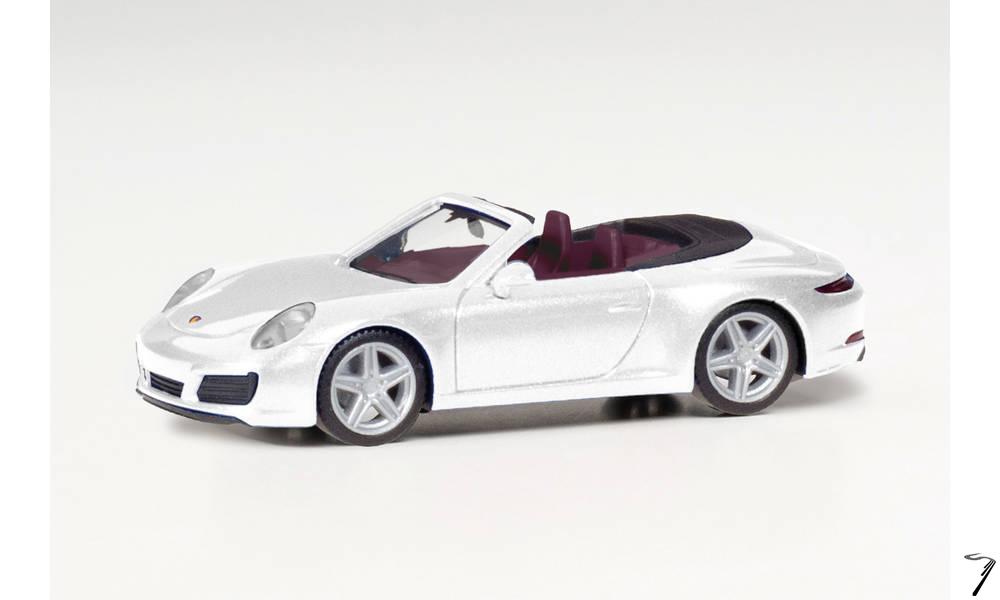 Porsche 911 Carrera 2 Cabriolet Blanc Carrera 2 Cabriolet Blanc 1/87