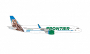 Airbus . Frontier Airlines � N701FR �Otto the Owl� - 9.45 cm 1/500