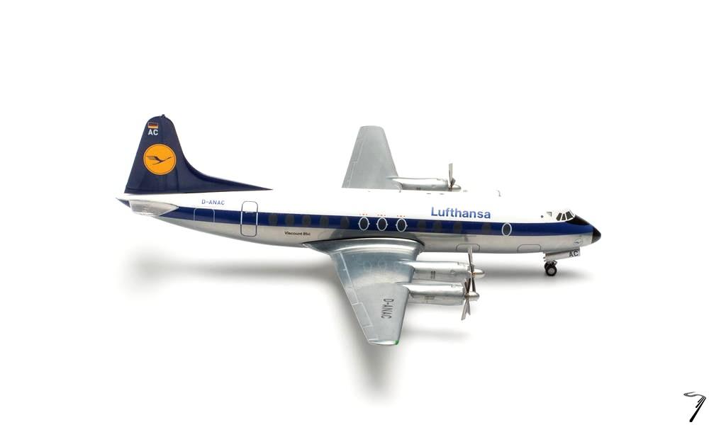 Divers . LUFTHANSA VICKERS VISCOUNT 800 � D-ANAC 1/200