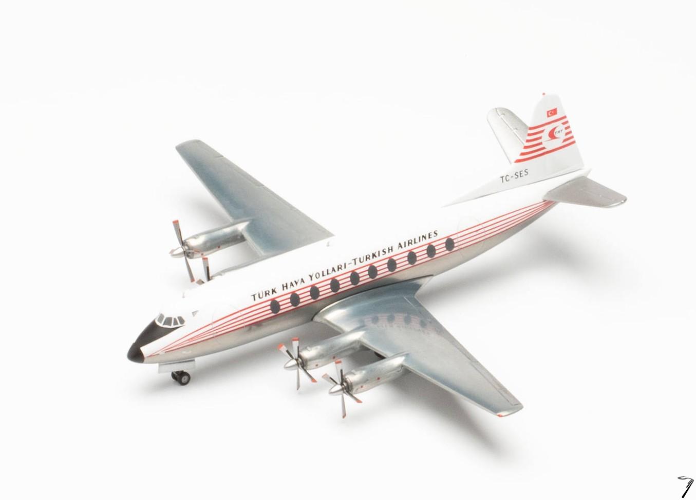 Divers . Vickers Viscount 700 Turkish Airlines 1/200