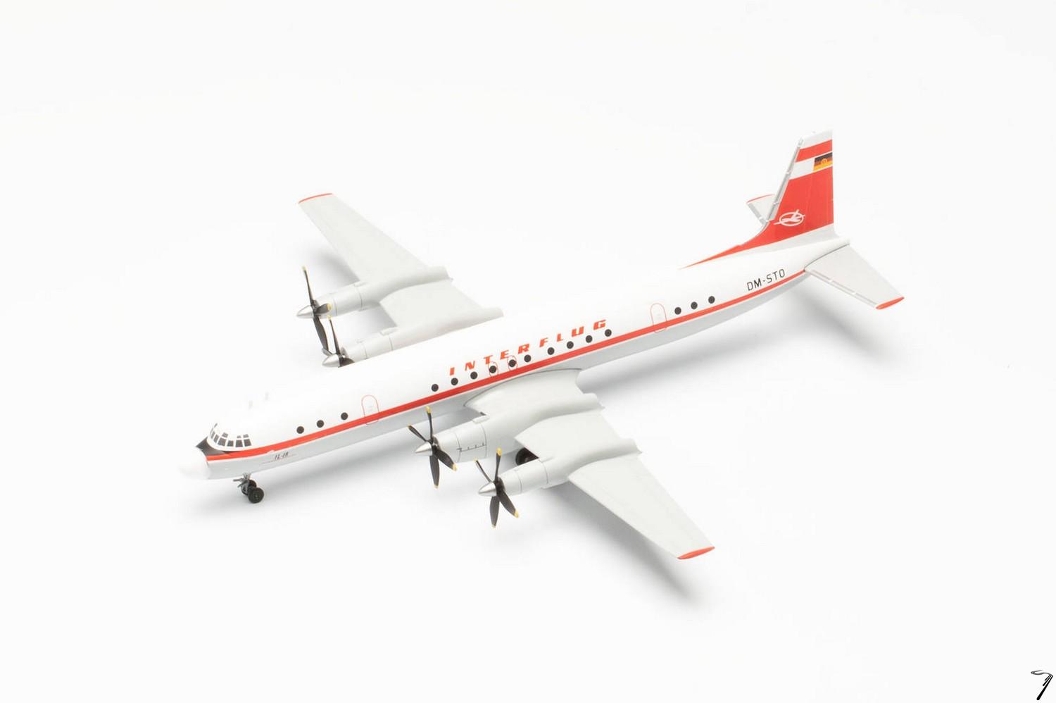 Ilyushin . IL-18 Interflug 1/200