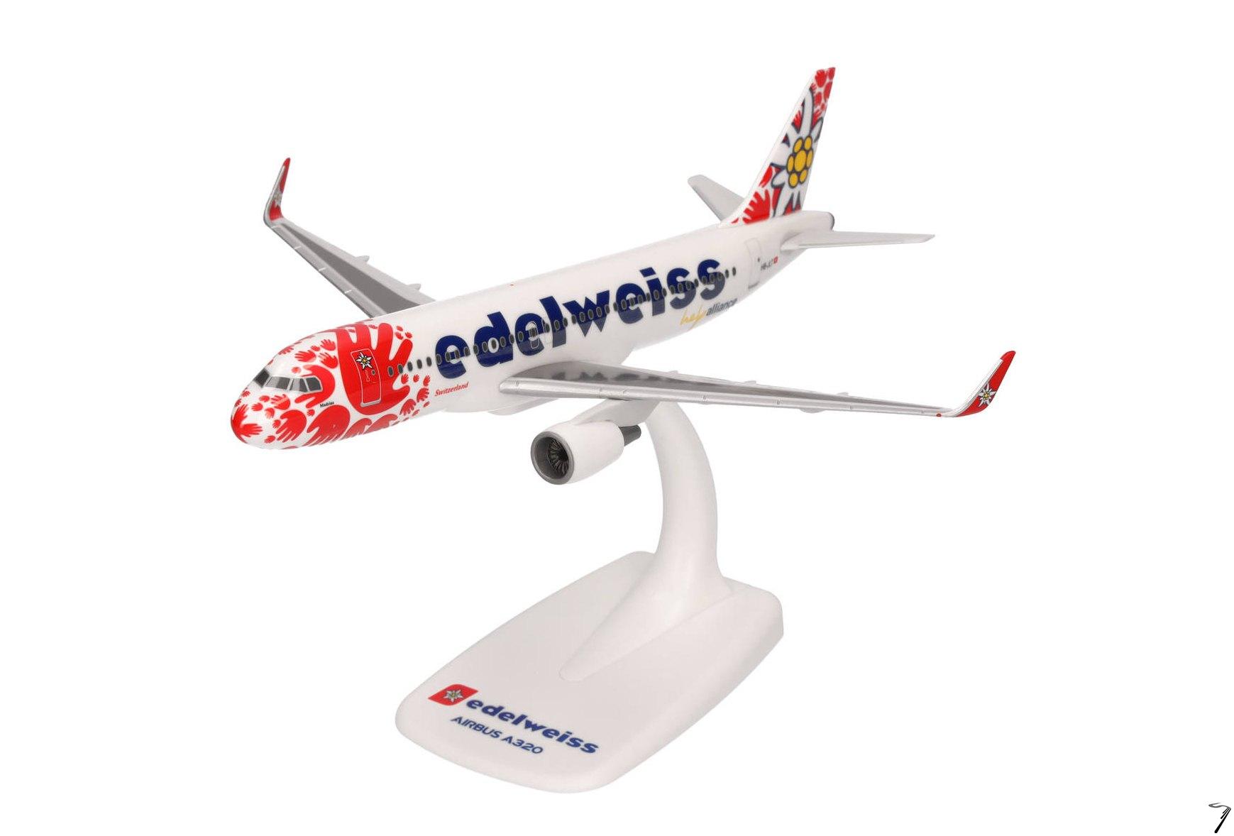 Airbus . Edelweiss Help Alliance - Mod�le � emboiter  1/200