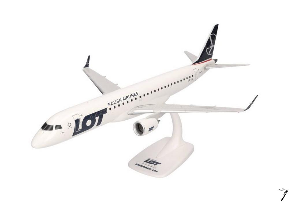Embraer . E195 LOT Polish Airlines - Mod�le � emboiter 1/100